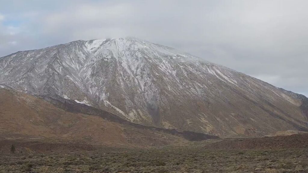 Kanaren-Wetter: Erster Schnee in 2022 auf Teneriffa