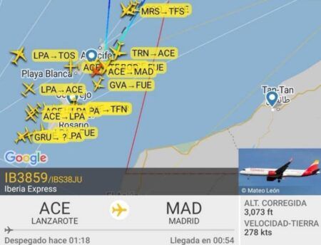 Notfall an Bord: Airbus kehrt nach Lanzarote zurück