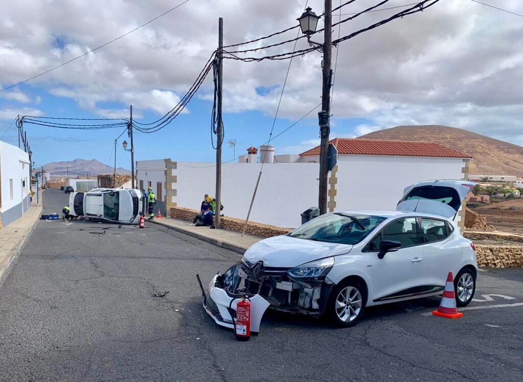 Pkw-Kollision auf Fuerteventura forderte drei Verletzte