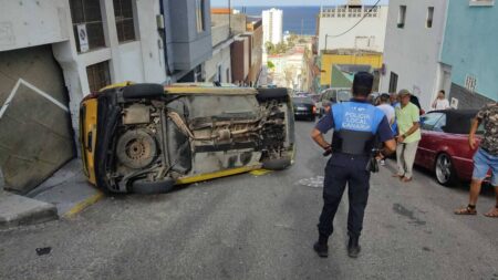Pkw-Fahrer auf Gran Canaria kollidiert mit 7 Autos Pkw-Fahrer auf Gran Canaria kollidiert mit 7 Autos