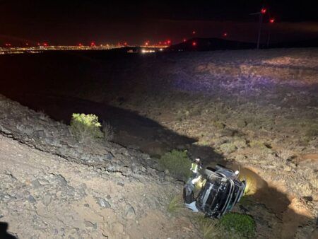 Spektakulärer Unfall auf Gran Canaria – Pkw fliegt aus Kurve