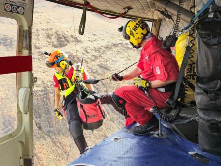 Heli-Rettung auf Gran Canaria: Pkw in Schlucht gestürzt