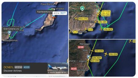 Landung auf Gran Canaria unmöglich » Flüge umgeleitet
