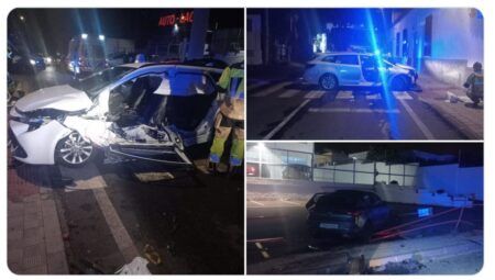 Heftiger Pkw-Crash auf Teneriffa fordert vier Verletzte Heftiger Pkw-Crash auf Teneriffa fordert vier Verletzte