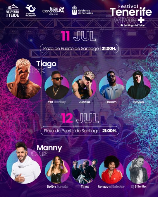 Puerto de Santiago Festival Tenerife Vive Santiago 2025
