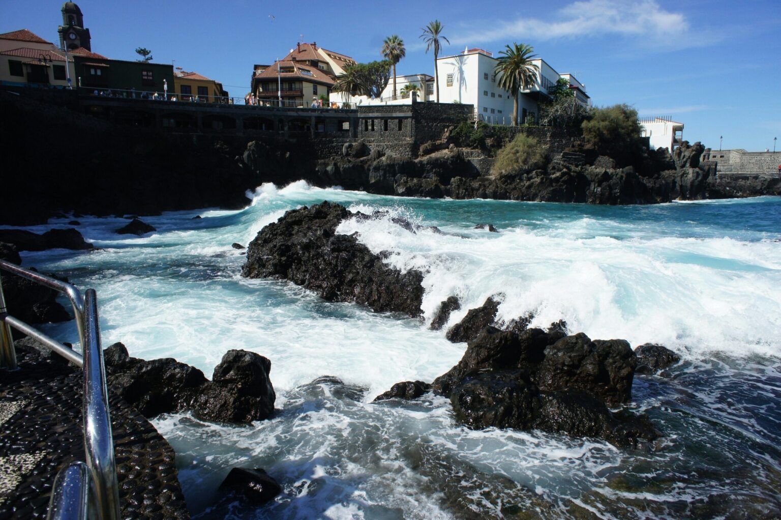 Teneriffa Puerto de la Cruz Promenade